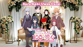 [FANDUB JAWA] Hyakkano (Kanojo 100) || PACAR 100 - BARU RABI, UWES CERAI (Baru Nikah Udah Cerai)