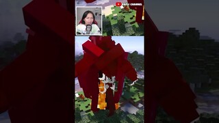 Ketika TITAN SPEAKERMAN JAHAT Melawan TITAN KAMERAMAN di game minecraft ! #shorts #minecraft