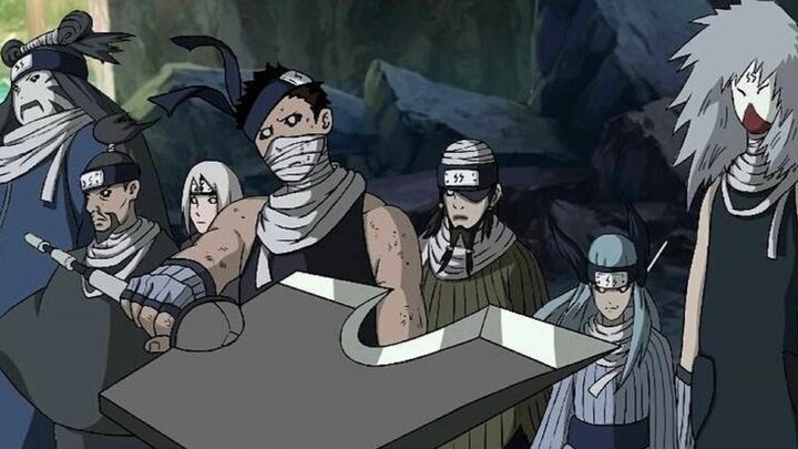 Naruto's strongest team fight! The Seven Ninja Swordsmen teamed up for the first time, and Kakashi a