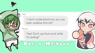 "Knb x Haikyuu" || haikyuu x knb || haikyuu texts || haikyuu skits || knb skit