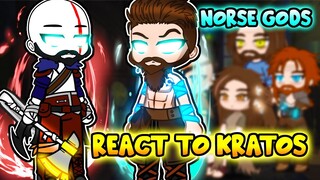 Norse Gods react to Kratos Part 2  || GOW Ragnarök || - Gacha Club React