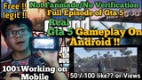 GTA 5 Gameplay on Android|How to download Real Gta5 On Android (Hit 50/100 like or Views)BrenanVlogs