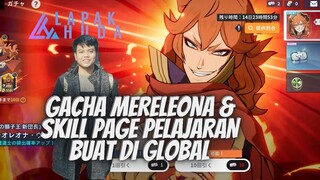 GACHA MERELEONA & SKILL PAGE PELAJARAN BUAT DI GLOBAL 🍀 BLACK CLOVER MOBILE
