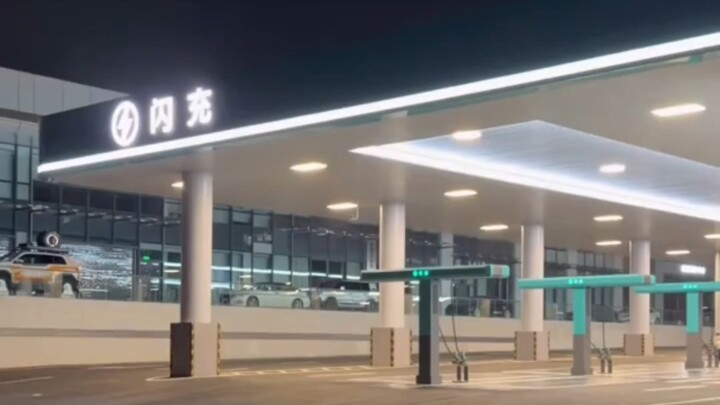 สถานีชาร์จเร็วของ BYD ใช้รูปแบบเหมือนปั๊มน้ำมันทุกอย่าง ภายในทั้งกว้างขวางและสะอาดสะอ้าน