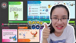 (Event đã kết thúc) Update nhanh các sự kiện mùa đông cuối tháng 12 đến đầu tháng 1 trong Pokemon GO