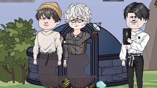 My brother installed Wi-Fi in front of my grave, to collect debts and express his feelings at the sa