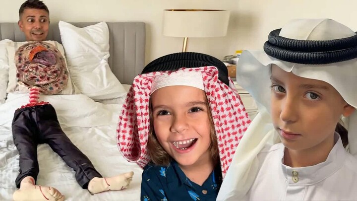 لقو ابوهم زي كذا