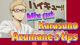 [Haikyuu!!]  Mix Cut |  Karasuno Azumane's tips