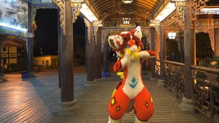 [Fursuitdance Thần trôi theo dòng nước] Hãy hòa cùng dòng chảy của sông Minjiang vào lúc 4 giờ sáng!