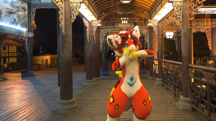 【Fursuitdance God's Go with the Flow】Let's go with the flow together at 4am in the Minjiang River! !