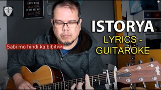 ISTORYA (Regine Velasquez) Lyrics Guitaroke Guitar Cover SingAlong | Edwin-E