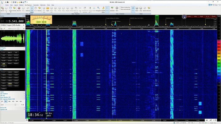 5541 Khz  -A request for medical assistance from a Uk plane. Meanwhile, there is