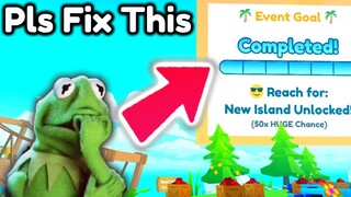 I Found HUGE Problem In Summer Island Event in Pet Simulator X