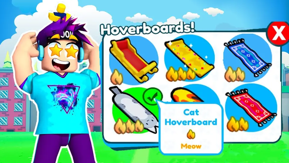 How to get cat hoverboard