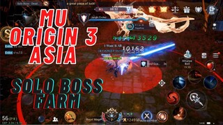 MU ORIGIN 3 ASIA : SOLO BOSS FARM