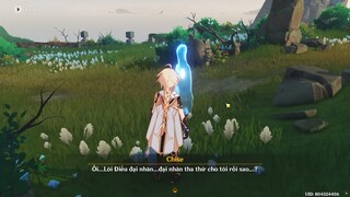 [Genshin Impact 2.2] NV của Chise thắp sáng hết đá sấm sét ở lãnh địa Autake