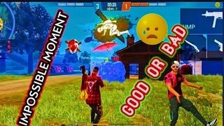 GOOD BAD MOMENT free fire#shortsvideo #freefireindia #highlights #funnyvideo