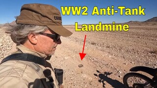 WW2 In America : I Almost Ran Over A WW2 Anti-Tank Mine