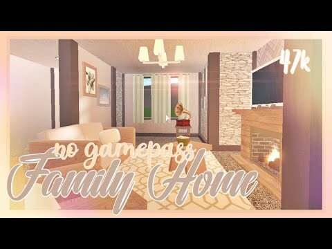 Bloxburg No Gamepass Family Home