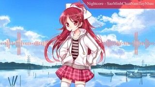 Nightcore Sao mình chưa nắm tay nhau remix