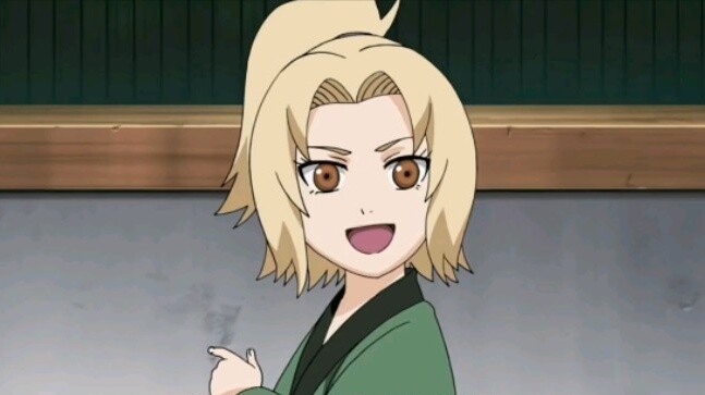 Tsunade biến thành một cô bé và lừa gạt người đòi nợ.