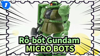 Rô-bốt Gundam|【Đập hộp】MICRO BOTS ——Amuro kết thúc rồi ! Thử công nghệ mới đi！_1