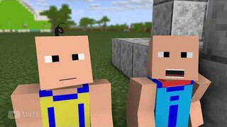Upin & Ipin - Prangko Kesayangan Kak Ros (Minecraft Animation)