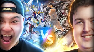 THE NEXT KING OF GAMES DUEL - NEW HERO vs NEW ANCIENT GEAR - JADEN vs CROWLER - Yu-Gi-Oh LIVE Duel!