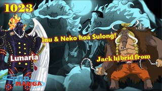 [One Piece 1023] Tộc Lunaria! Dạng lai của Jack, Inu & Neko hoá Sulong!