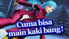 Cuma bisa putar - putar kaya Uttaran  di game The king of fighters xv