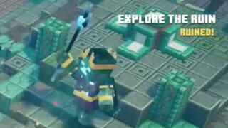 Minecraft Dungeons Drowned Necromancer Miniboss