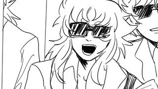 [Saint Seiya Handwritten] Eighteen-year-old young old sheep leads the singing