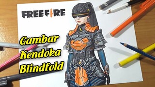 Menggambar bundle kendoka blinfold - bundle mystery shop | gambar free fire - desenhando free fire