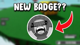 NEW BADGE FOR NEXT SLAP BATTLES UPDATE (RUN BADGE) | Roblox Slap Battles