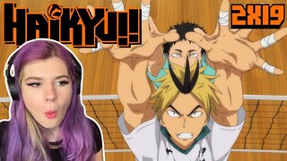 Haikyuu!! 2X19 Reaction [Iron Wall is Built Again and Again]