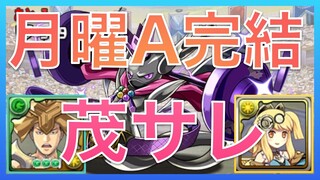 【パズドラ】月曜ダンジョンA完結【ランク上げ】