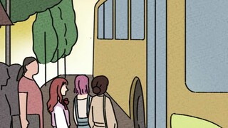 [Animasi asli] Bagaimana rasanya diberikan tempat duduk oleh pria tampan di bus?