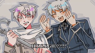 【Hetalia/ลายมือ】HYCYBH ของ Gilbert