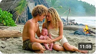 A Boy and Girl Struggle to Survive While Growing Up Isolated on a Deserted Islan