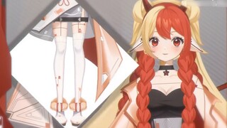 [Live2D model display] The tone-deaf underground idol is actually a robot, even cats are projected f