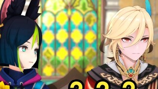 [ Genshin Impact / Xumi F5] I suddenly kissed my male friends, what was their reaction?