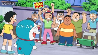 Doraemon Terbaru Sub Indo 876 AB: Terbang di langit dengan bentuk huruf wa & Tiket Seru
