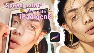 painting 🎨  [Speeed] procreate art ✍🏻 ipad gen8  ✨