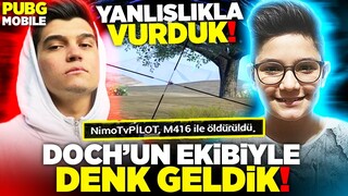 DOCH'UN EKİBİYLE DENK GELDİK!! YANLIŞLIKLA VURDUK!! AGA BEEE!! w/@NARUTO Pubg Mobile  - PUBG Mobile