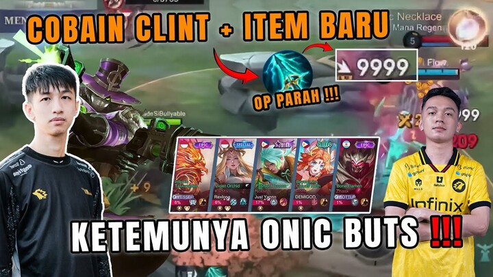 ANAK ESPADA GRUP VS ONIC, KALIAN WAJIB COBAIN CLINT ITEM BARU!! SAKIT BANGET!!