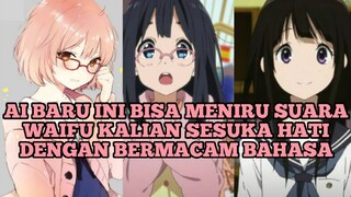 AI ini Bisa meniru suara waifu kalian sesuai dengan kata yang kalian inginkan #VCreators