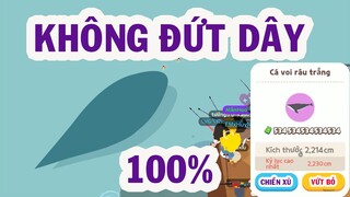 PLAY TOGETHER| cách câu voi râu trắng không đứt dây game play together|Mắm TV