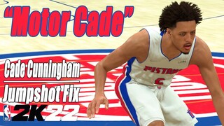 Cade Cunningham Jumpshot Fix NBA2K22