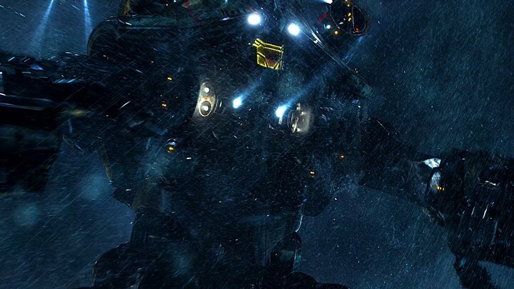 ฉากที่ลุกเป็นไฟใน Pacific Rim 1