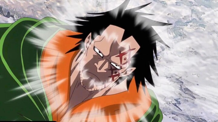 His son is the leader of the Revolutionary Army and his grandson is one of the Four Emperors of the 